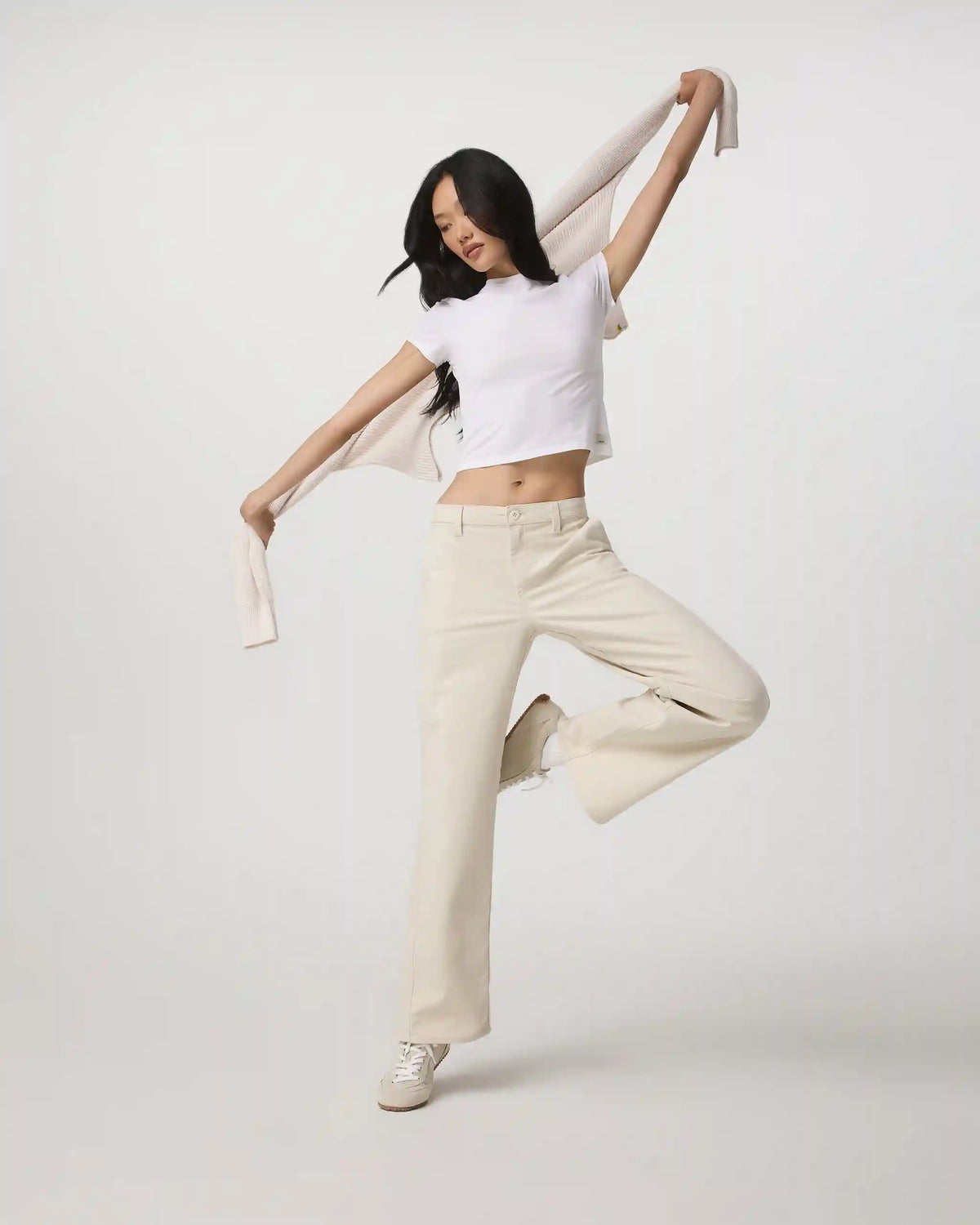 Telluride Twill Pant | Bone