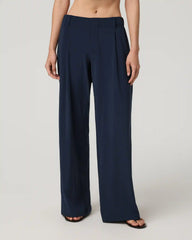 Villa Wideleg Trouser | Ink