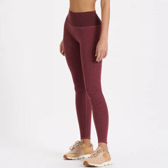 Lux Rib Studio Legging | Desert Rose Heather