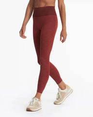 Lux Rib Studio Legging | Currant Heather