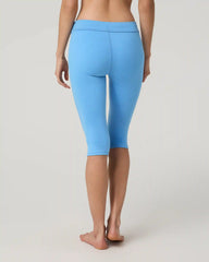 Halo Low Rise Crop Pant | Oasis Blue Heather