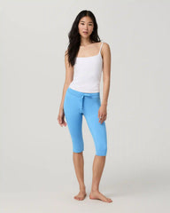 Halo Low Rise Crop Pant | Oasis Blue Heather