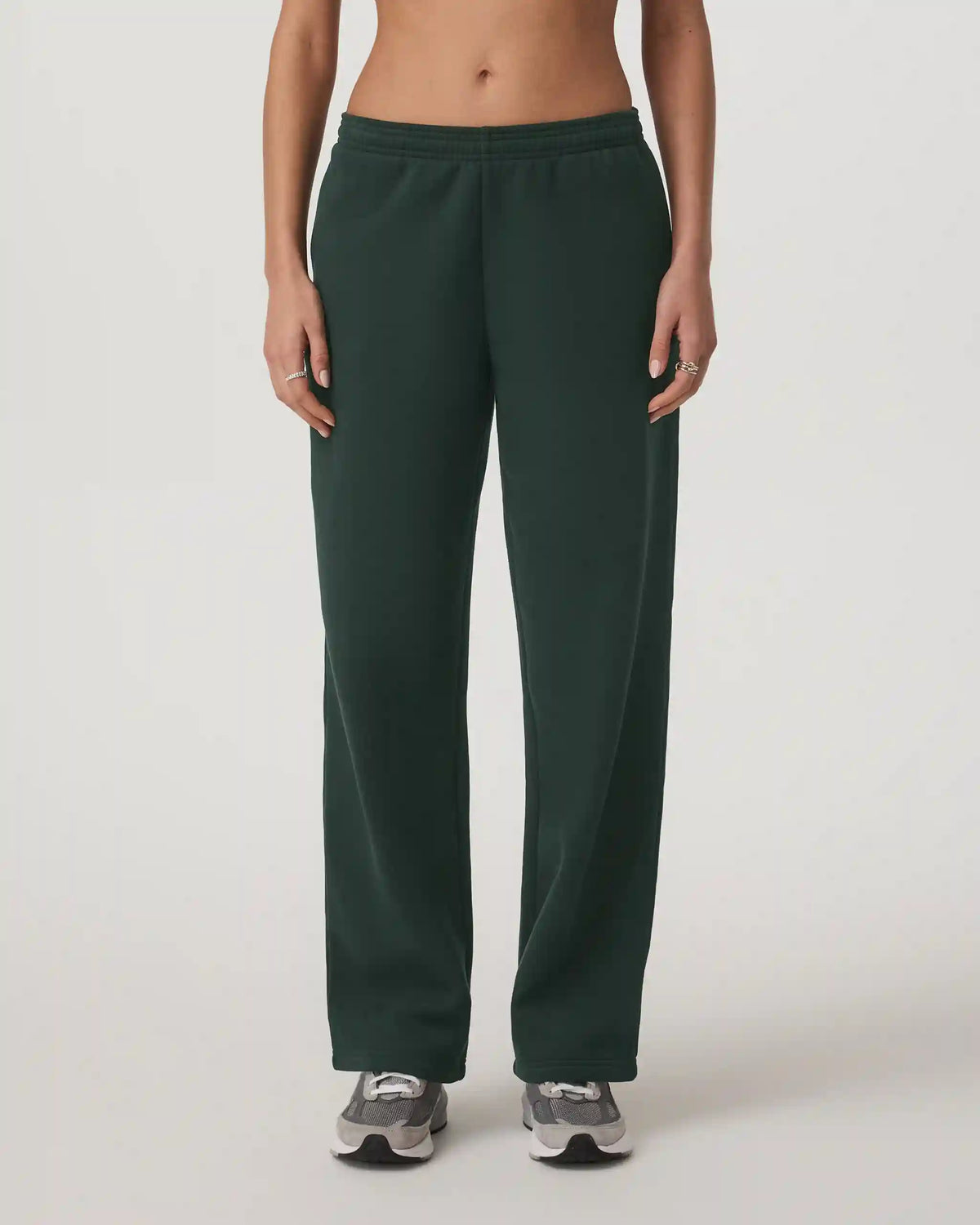 Restore Straight Leg Sweatpant-Long | Evergreen