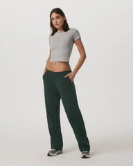 Restore Straight Leg Sweatpant-Long | Evergreen