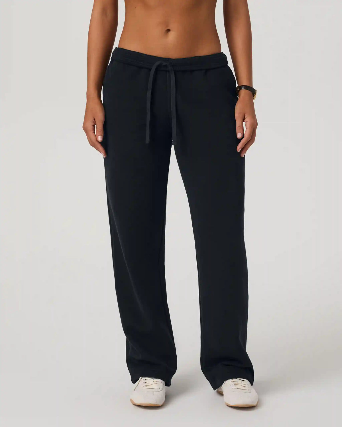 Restore Straight Leg Sweatpant-Long | Washed Black