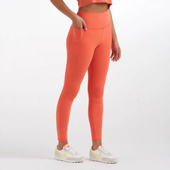 Studio Pocket Legging-Long | Grapefruit