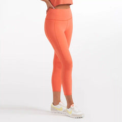 Studio Pocket Legging-Short | Grapefruit