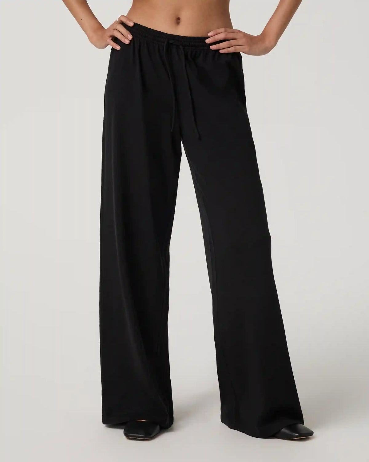 Heavyweight Cotton Easy Pant | Black
