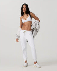 Performance Jogger | White