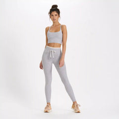 Vibe Elevation Legging | Light Heather Grey