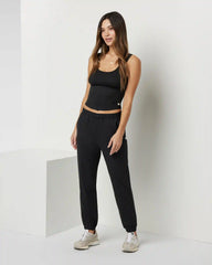 Boyfriend Sweatpant | Black Heather