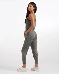 Lux At Ease Jumpsuit | Heather Grey