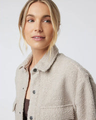 Sycamore Short Shirt Jacket | Dark Salt