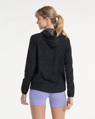 Womens Outdoor Trainer Shell | Black Camo