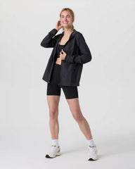Womens Outdoor Trainer Shell | Black Heather