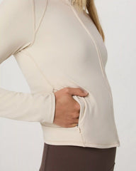 Vuori AllTheFeels™ Full Zip | Bone