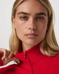 Vuori AllTheFeels™ Full Zip | Cherry