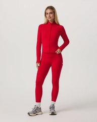 Vuori AllTheFeels™ Full Zip | Cherry