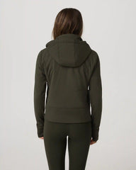 Chilled Out Full Zip | Olive
