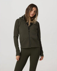 Chilled Out Full Zip | Olive