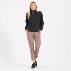 Womens Alpine Sherpa Jacket | Black