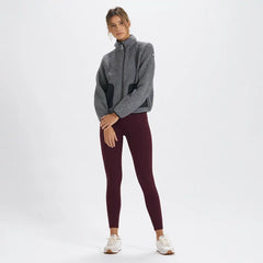 Womens Alpine Sherpa Jacket | Heather Grey