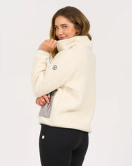 Womens Alpine Sherpa Jacket | Natural