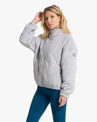 Halo Insulated Jacket | Pale Grey Heather