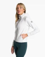 Chilled Out Full Zip | White