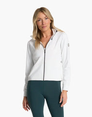 Chilled Out Full Zip | White