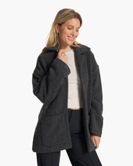 Greenwich Boucle Jacket | Black Heather