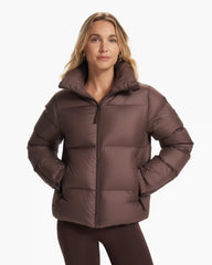 Hillside Down Jacket | Mahogany