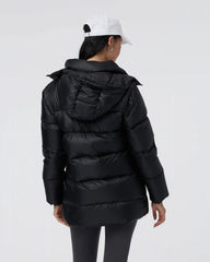 Women's Coordinate Long Down Jacket | Black