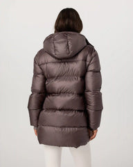 Women's Coordinate Long Down Jacket | Huckleberry