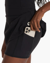 Topspin Dress | Black
