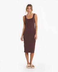 Halo Essential Dress | Chestnut Heather
