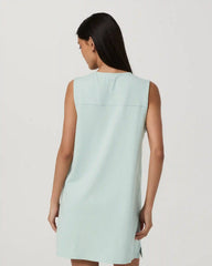 Heavyweight Cotton Easy Dress | Seaside