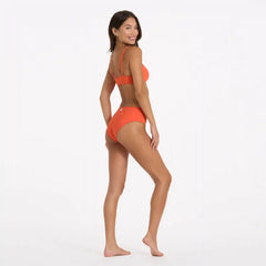 Dune Bikini Bottom | Grapefruit
