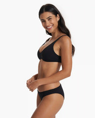 Aqua Triangle Top | Black