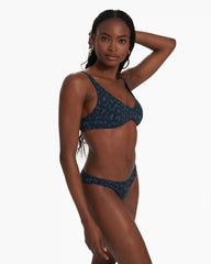 Aqua Triangle Top | Beryl Spots
