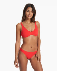 Aqua Triangle Top | Vermillion
