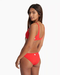 Aqua Triangle Top | Vermillion