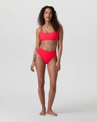 Encinitas Bikini Top | Bright Red