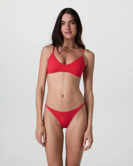 Cheeky Bikini Bottom | Bright Red
