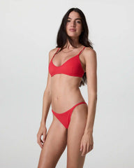 Cheeky Bikini Bottom | Bright Red