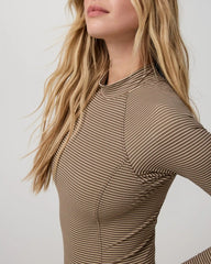 Long Sleeve Crush Paddle Suit | Rio Stripe