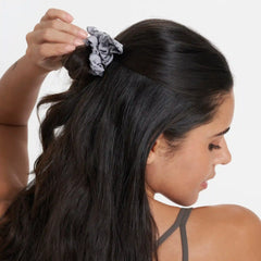 Tie Scrunchy | Grey Shibori