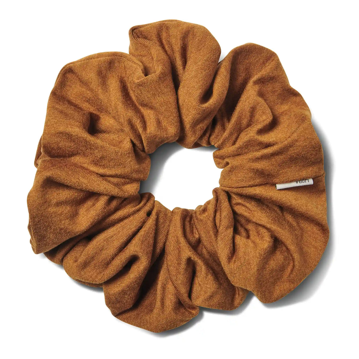 Halo Oversized Scrunchy | Caramel Heather