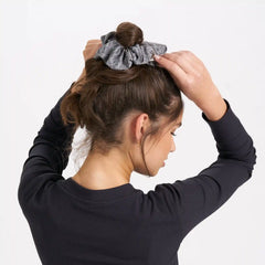 Halo Oversized Scrunchy | Heather Grey