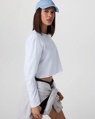 The Rise The Shine Long Sleeve Tee | White